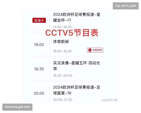 ccTV体育赛事节目单今日